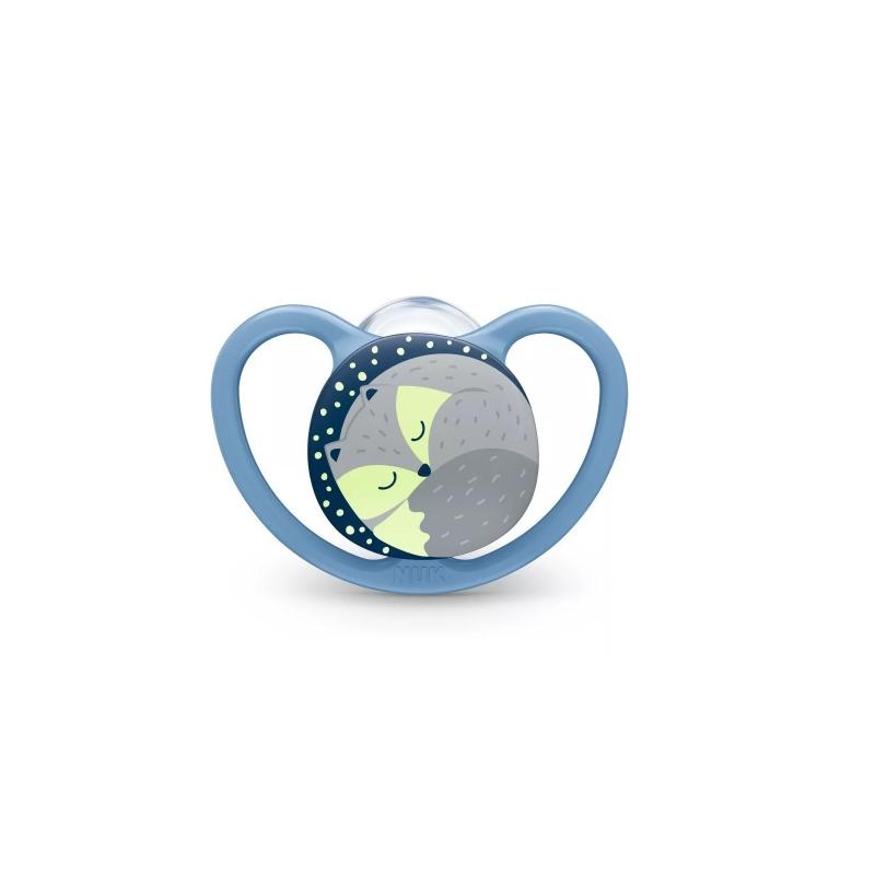 CHUPETES NUK SPACE NIGHT LUMINOSO 0-6M