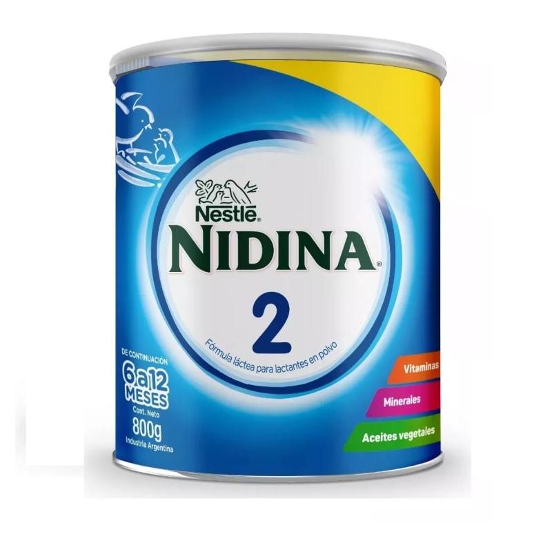 NESTLÉ NIDINA 2 TARRO x800G