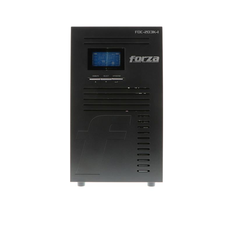 UPS ONLINE FORZA FDC-203K-I 3000VA 3000W 9 SALIDAS IEC LCD TORRE 220V