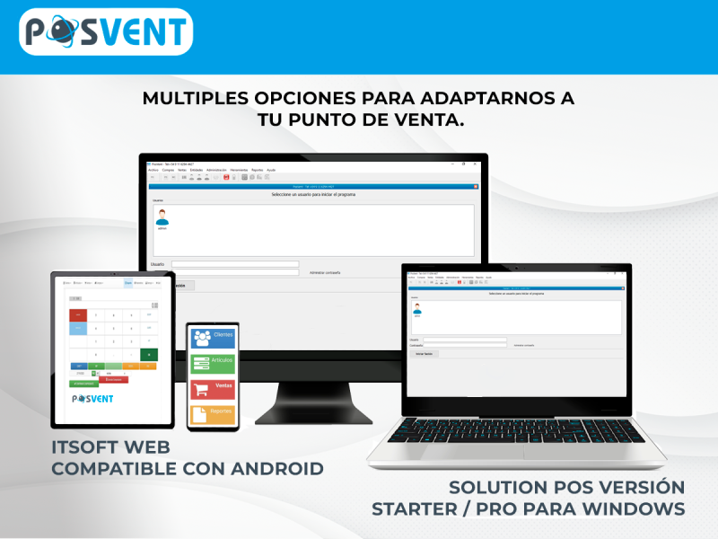 Sistema Factura Electronica SolutionPos Starter AFIP QR + IMPRESORA TICKET 80 MM