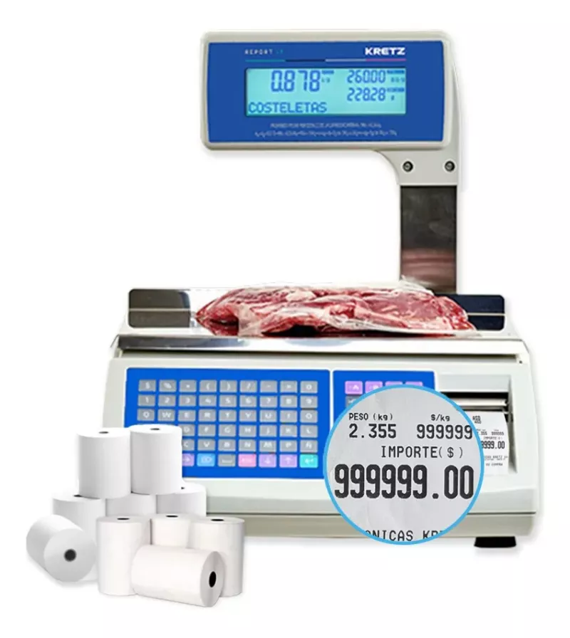Balanza Kretz Report Lt+ Ticket Etiqueta Ethernet Wifi