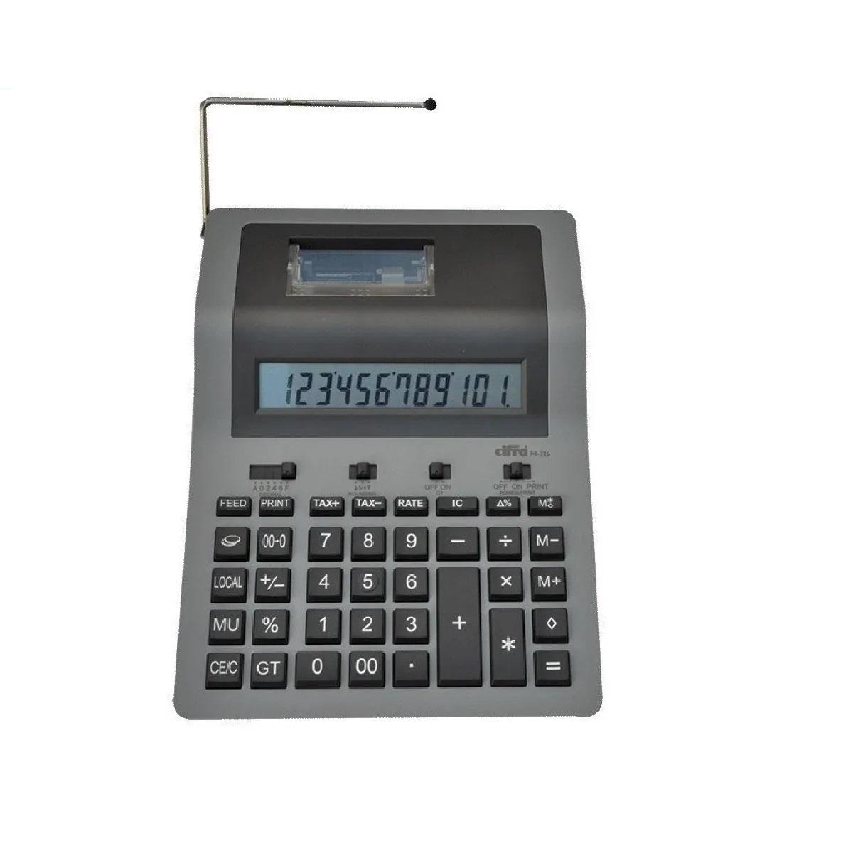 CALCULADORA CIFRA 226 CON IMPRESOR