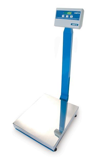 BASCULA KRETZ MASTER 150 KG X 50 GRS CON COLUMNA