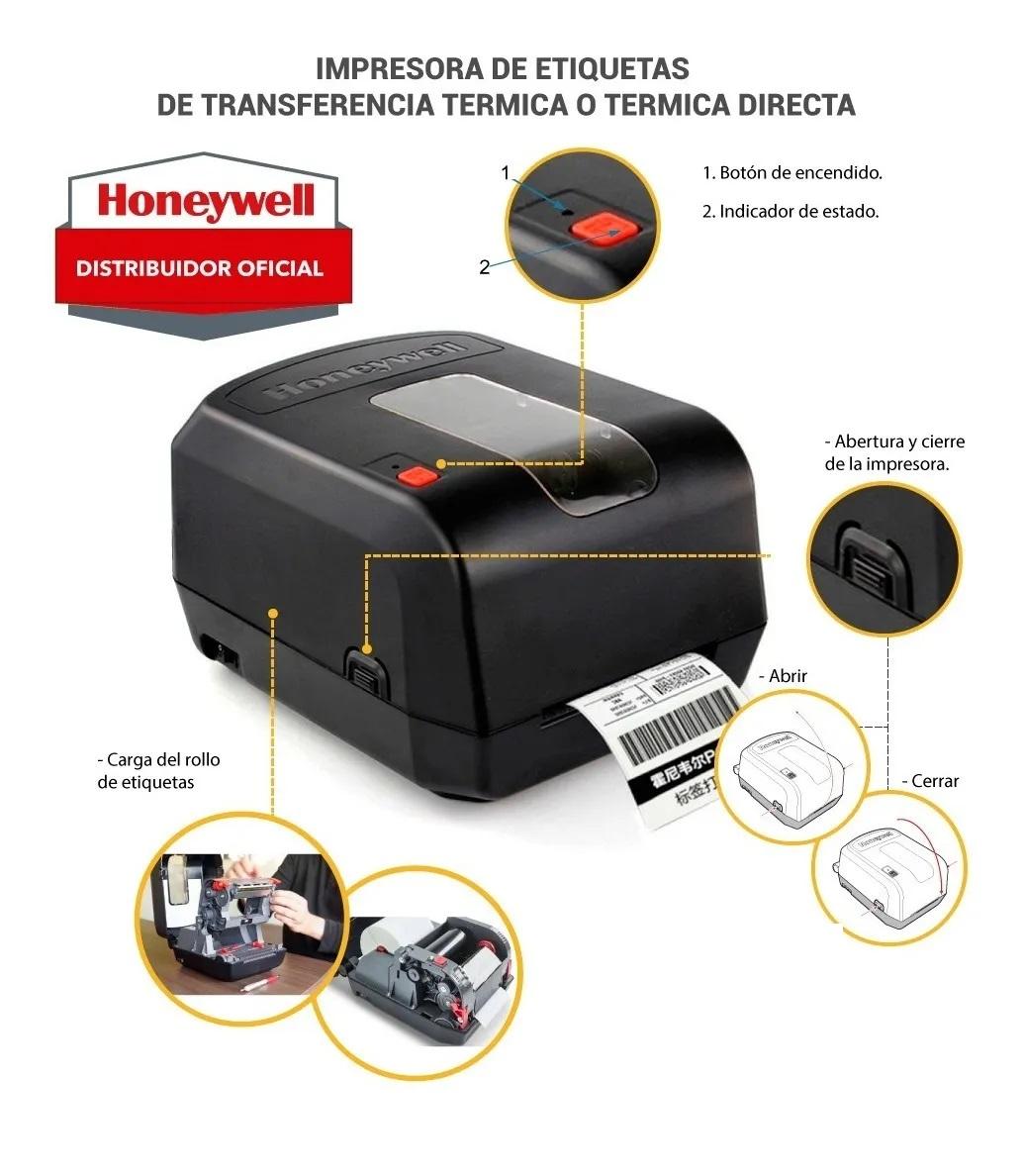 IMPRESORA ETIQUETAS HONEYWELL PC42T USB/ETHERNET/RS232