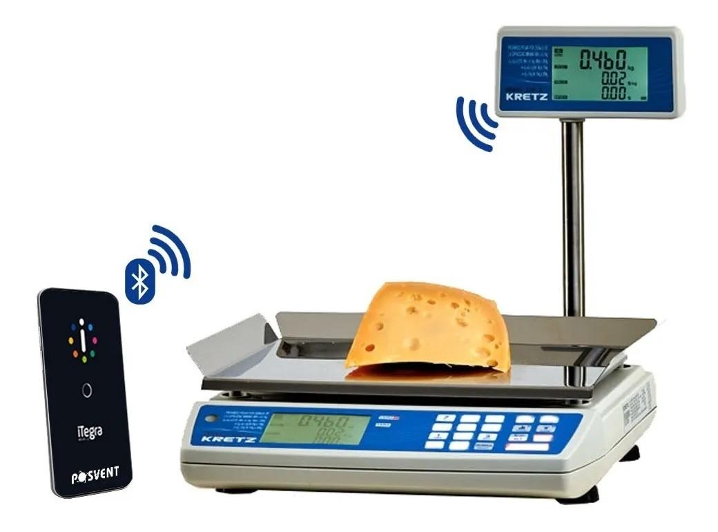 BALANZA ELECTRONICA KRETZ NOVEL 31KG ECO 2 BLUETOOTH  FUNCION CONTADORA