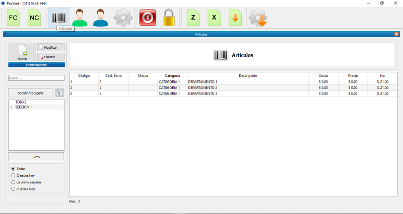 LECTOR CODIGO DE BARRAS POS DOOM + SISTEMA DE FACTURACION CONTROL STOCK