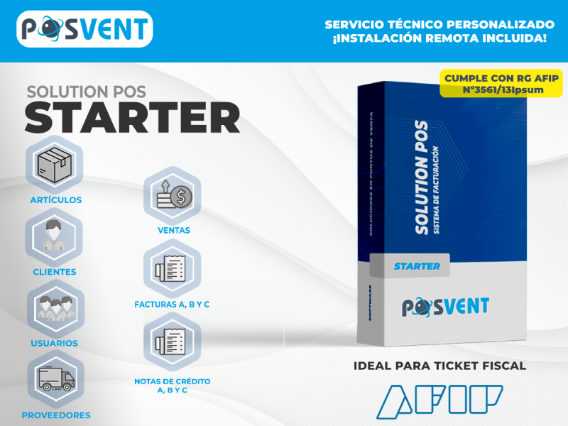 Sistema de Facturacion SolutionPos Starter