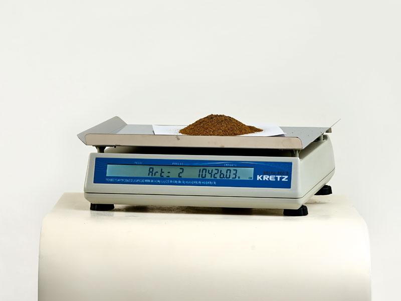 Balanza electronica  KRETZ  DELTA 15kg  ECO 2. funcion contadora bateria