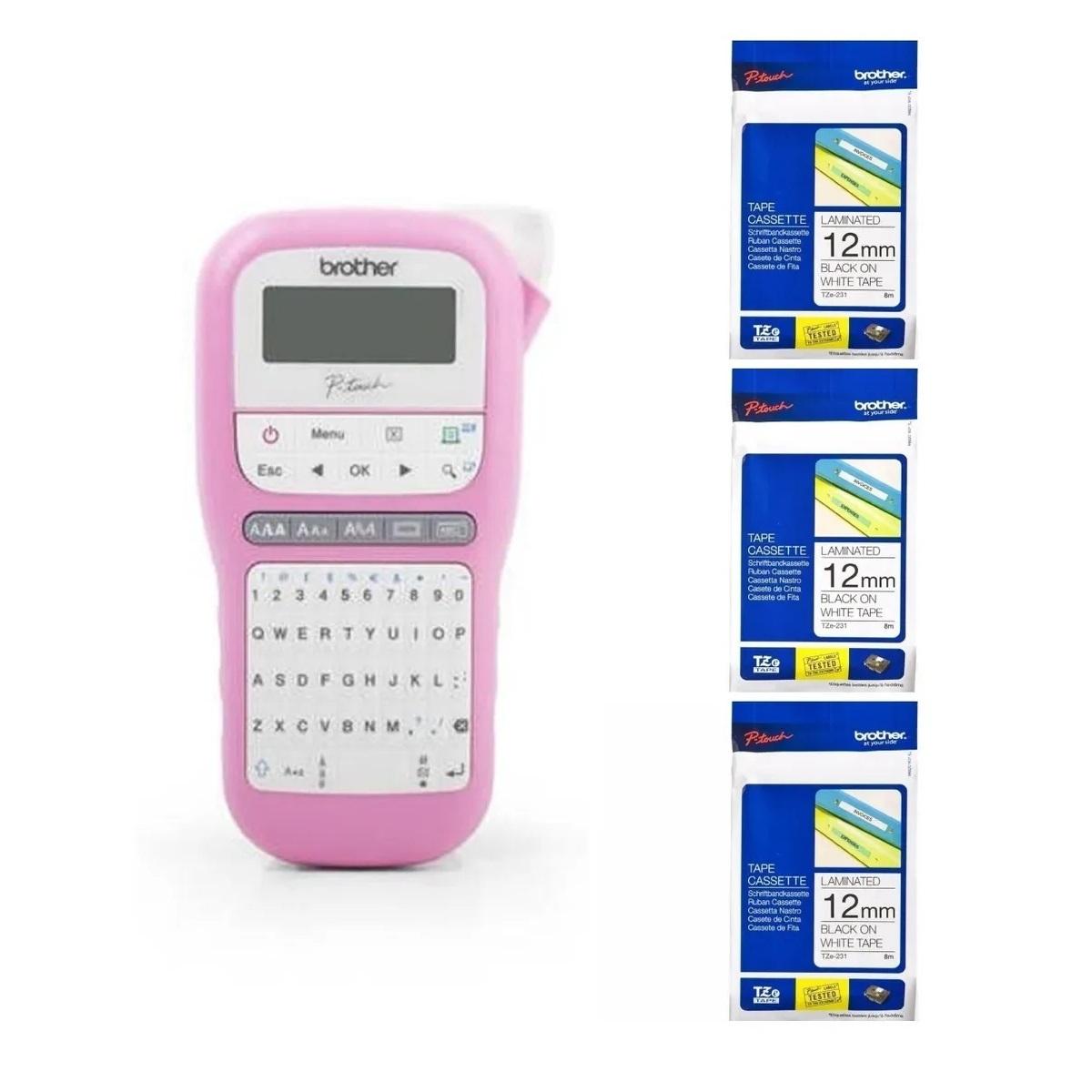 ROTULADORA BROTHER PT-H110 ROSA