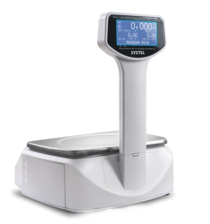 Balanza Systel Cuora St 30kg Solo Ticket Usb