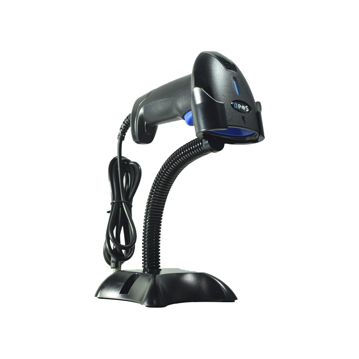 Lector codigo de barras Itpos  PS9860 usb con pie