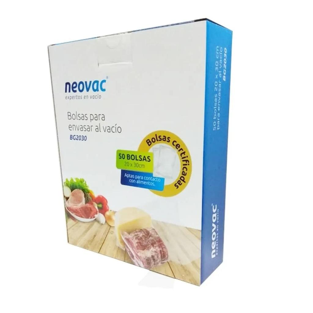 Bolsas gofradas  para envasado al vacio 20 x 30 caja 50 unidades