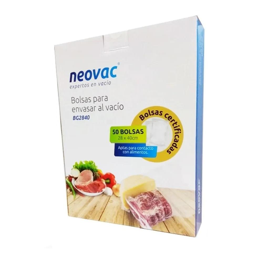 Bolsas gofradas  para envasado al vacio 28 x 40 caja 50 unidades