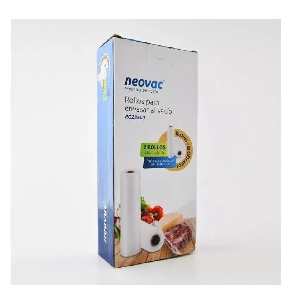 Rollo bolsas gofradas  para envasado al vacio 28 x 5mts (2 rollos x caja)