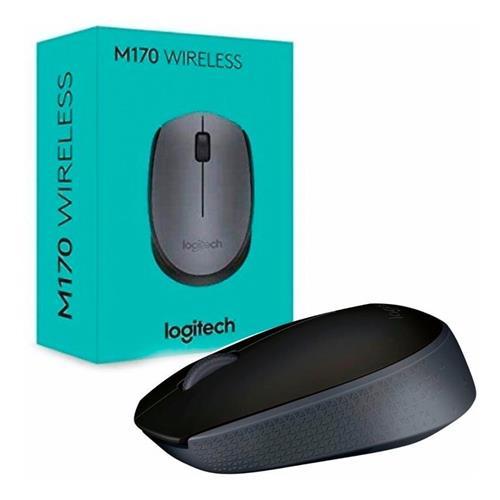 MOUSE LOGITECH M170 WIRELESS INALAMBRICO NEGRO