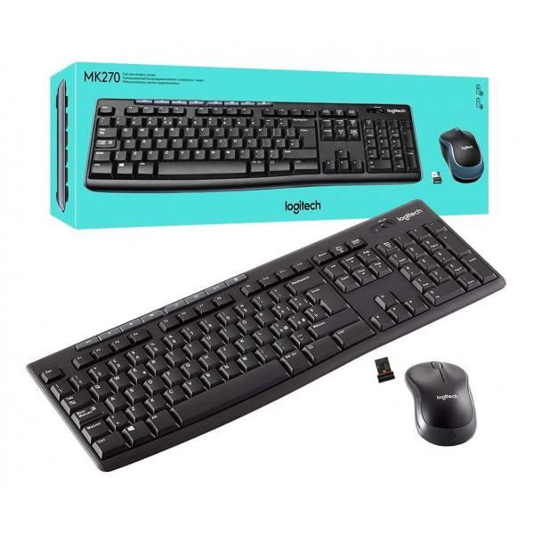 TECLADO Y MOUSE LOGITECH MK270 WIRELESS INALAMBRICO
