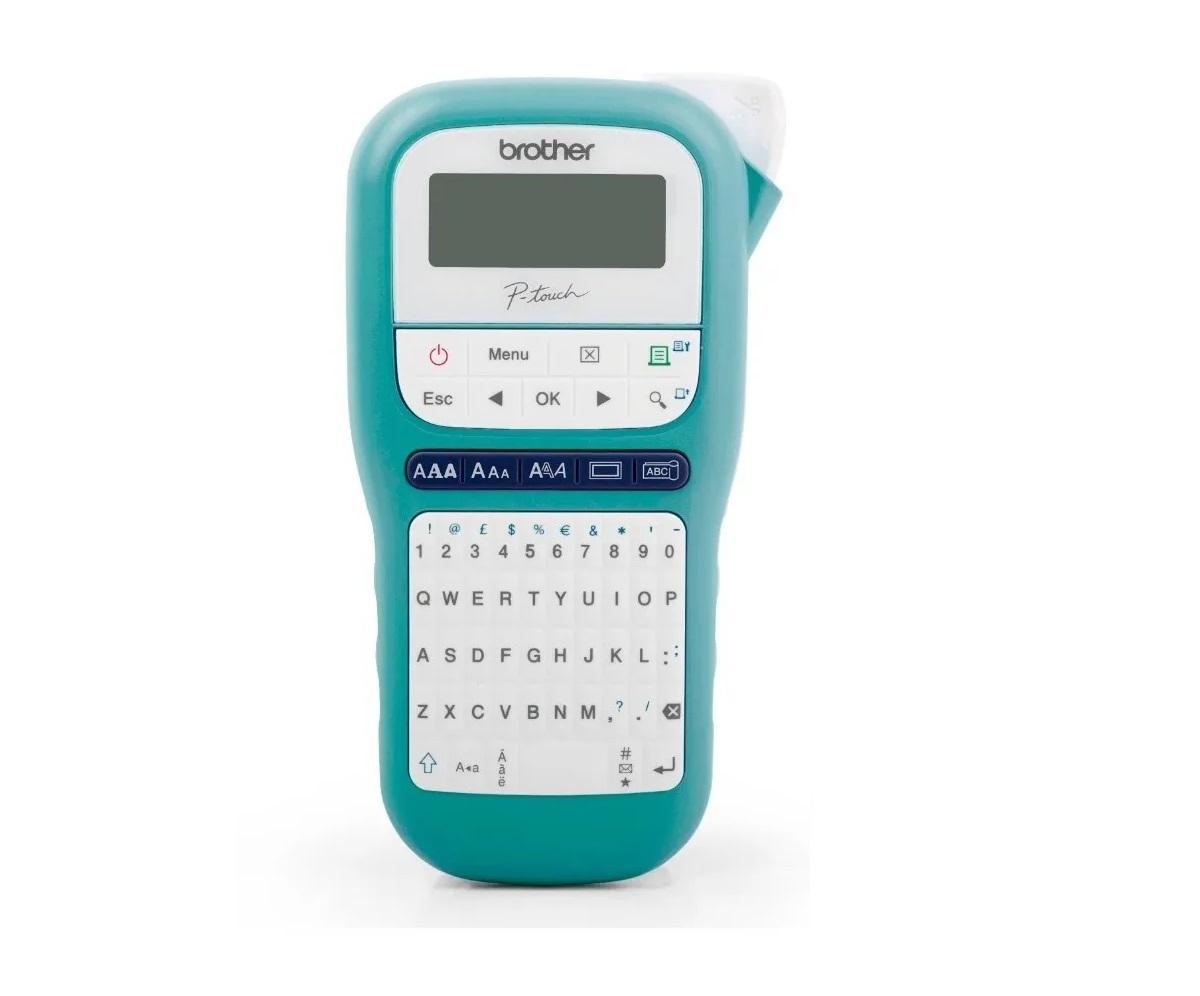 Rotuladora Brother PT-H110 TURQUESA