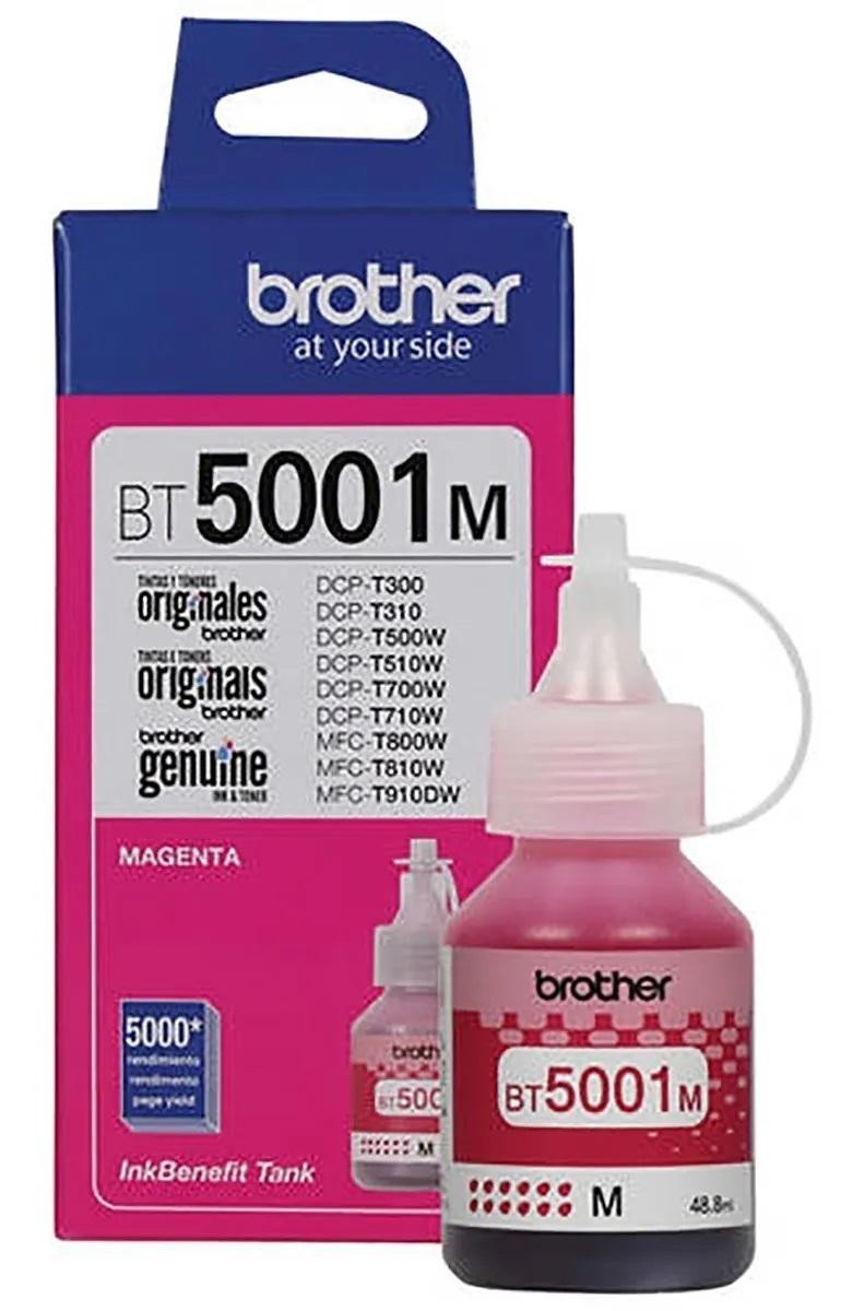 Botella de Tinta Brother Bt5001M MAGENTA