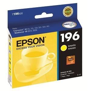 CARTUCHO EPSON 196 ALTO RENDIMIENTO AMARILLO