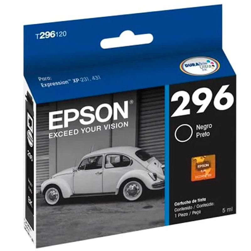 CARTUCHO EPSON 296 NEGRO Xp231 241 441 431
