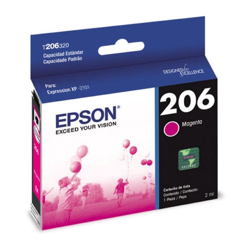 Cartucho Epson T206 (T206320-AL) Magenta - Epson Expression XP-2101