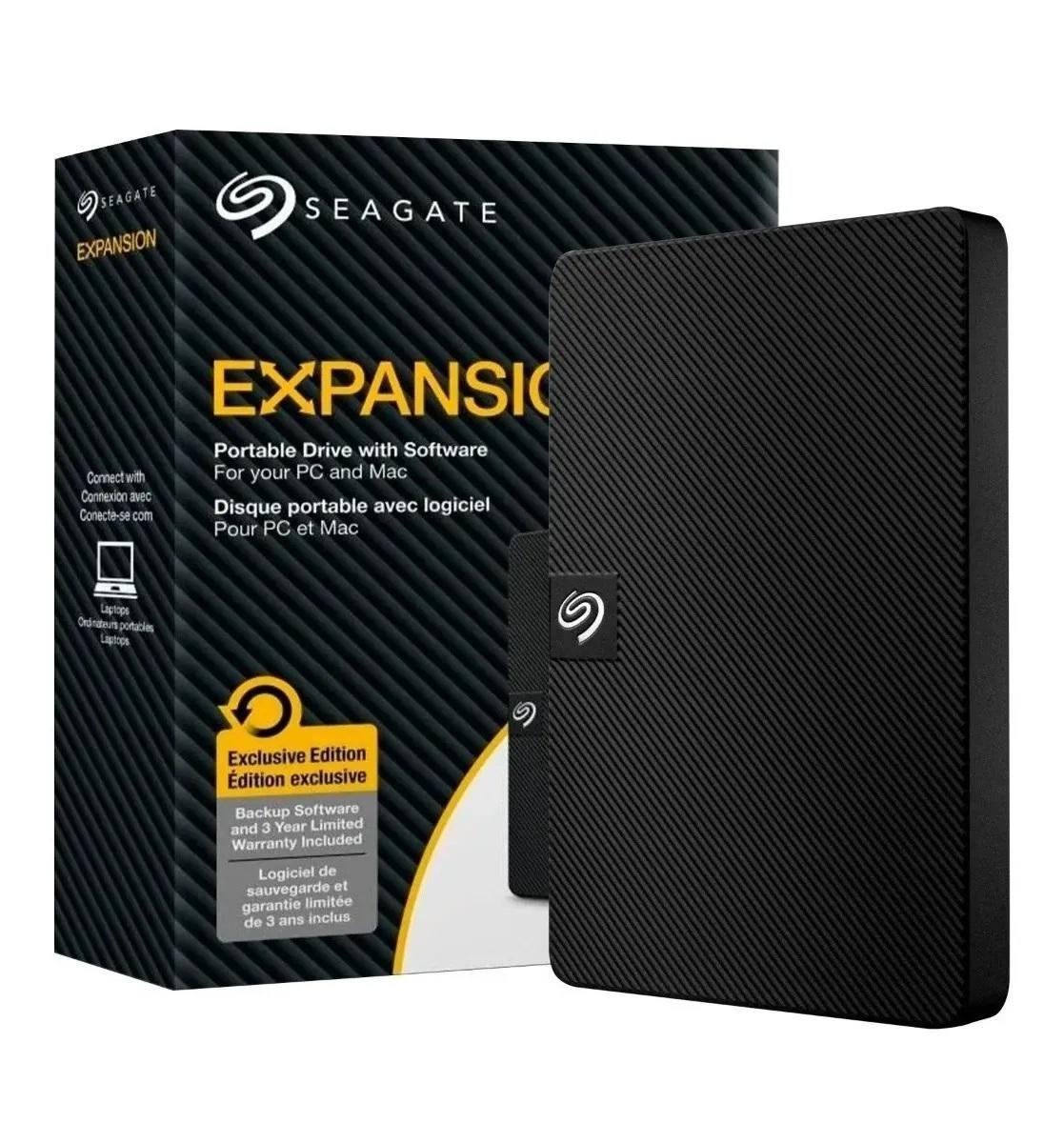 DISCO RIGIDO EXTERNO SEAGATE EXPANSION 2 TB NEGRO