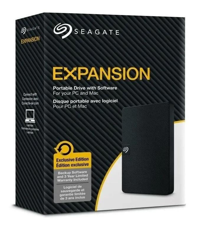 DISCO RIGIDO EXTERNO SEAGATE EXPANSION 2 TB NEGRO