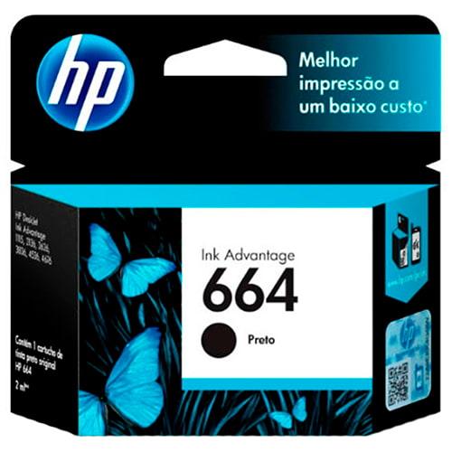 CARTUCHO HP 664 NEGRO