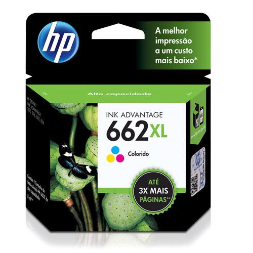 CARTUCHO HP 662XL - TRICOLOR