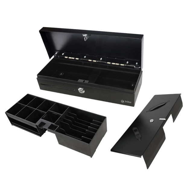 CAJON ELECTRONICO 3NSTAR CDF20 6 DIVISIONES NEGRO