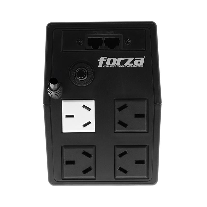 UPS Forza NT-502A 500VA/250W  220V 4-IRAM RJ45/11 45-65Hz