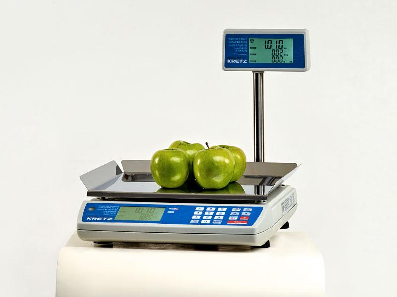 BALANZA ELECTRONICA KRETZ NOVEL 31KG ECO 2 BLUETOOTH  FUNCION CONTADORA