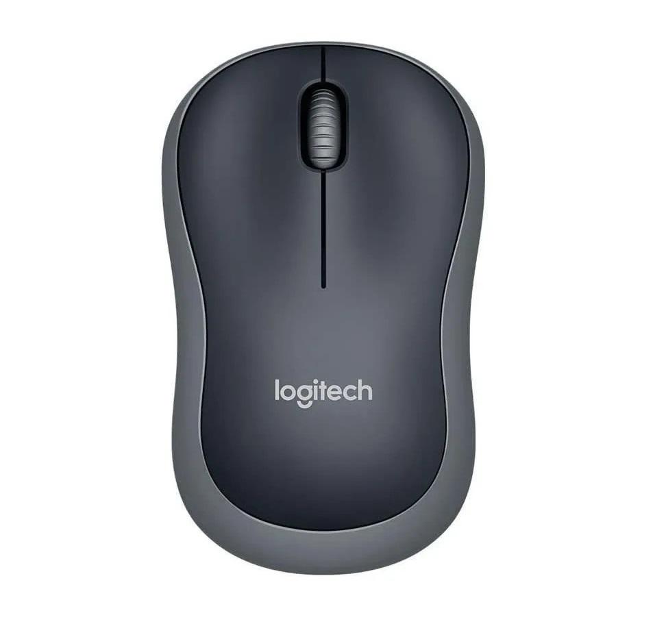 Mouse Inalámbrico Logitech M185 Negro Receptor Usb