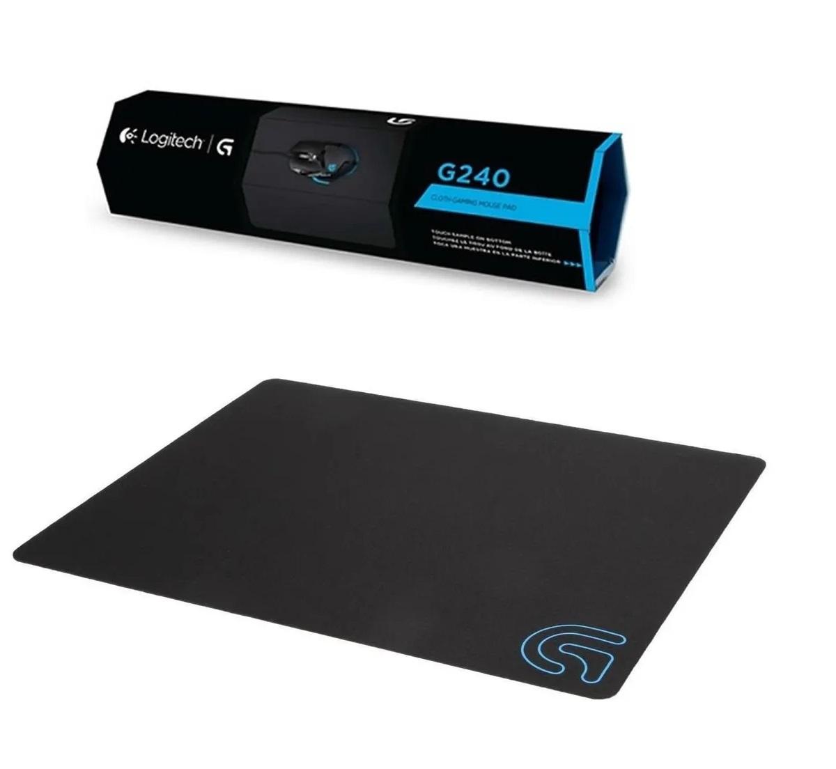 Mouse Pad Logitech G240 Speed Gaming Tela Antideslizante