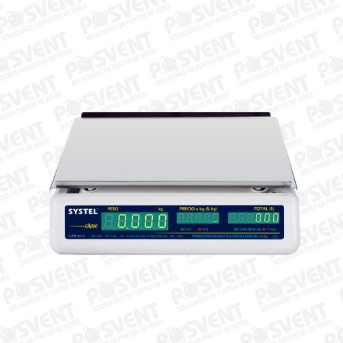 Balanza Electronica SYSTEL CLIPSE 5KG BATERIA FUNCION CONTADORA