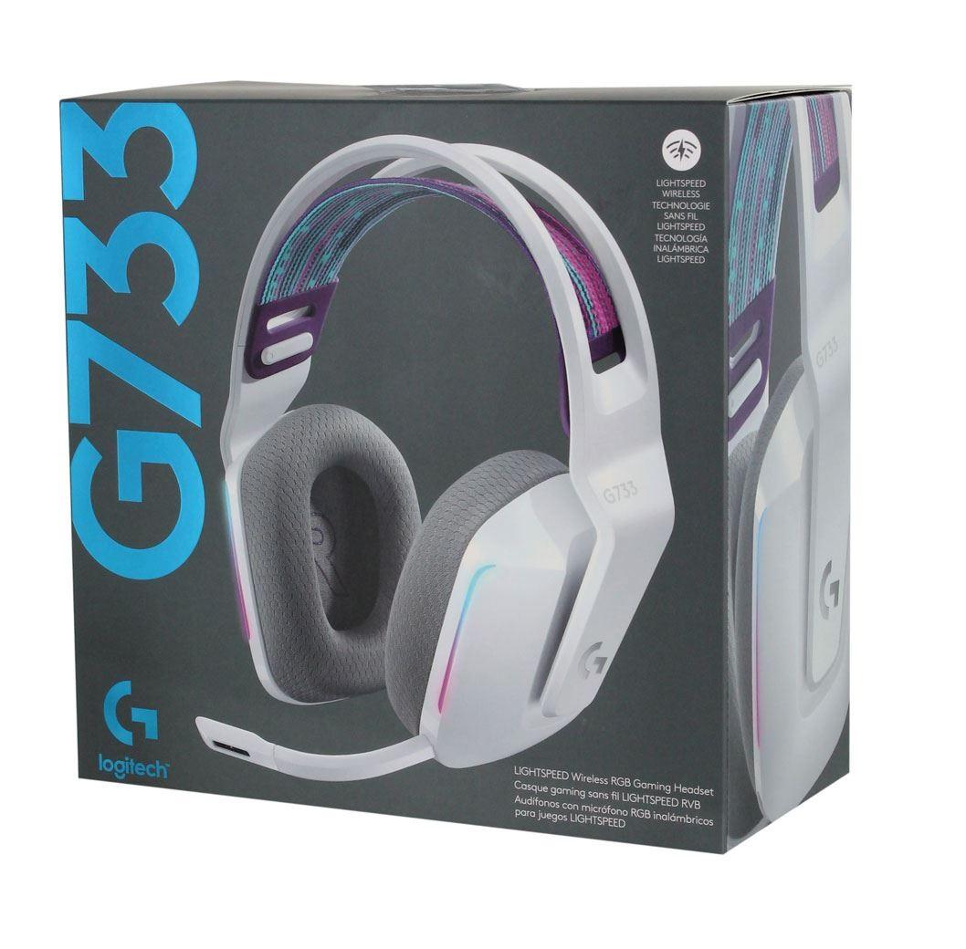 Auriculares Gaming Logitech G733 Lightsync Rgb Blanco