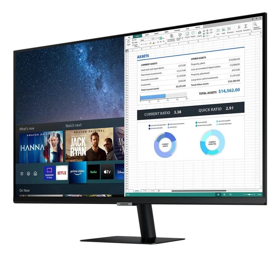 Smart Monitor M5 27 Fhd Con Smart Tv Apps Wireless
