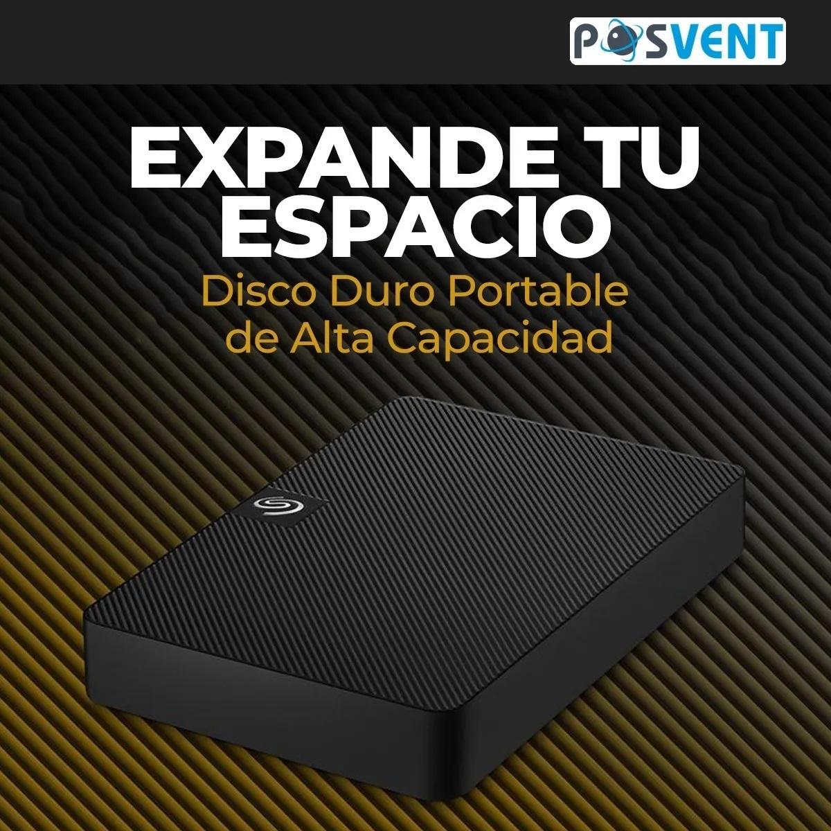 DISCO RIGIDO EXTERNO SEAGATE EXPANSION 5 TB NEGRO 3.0