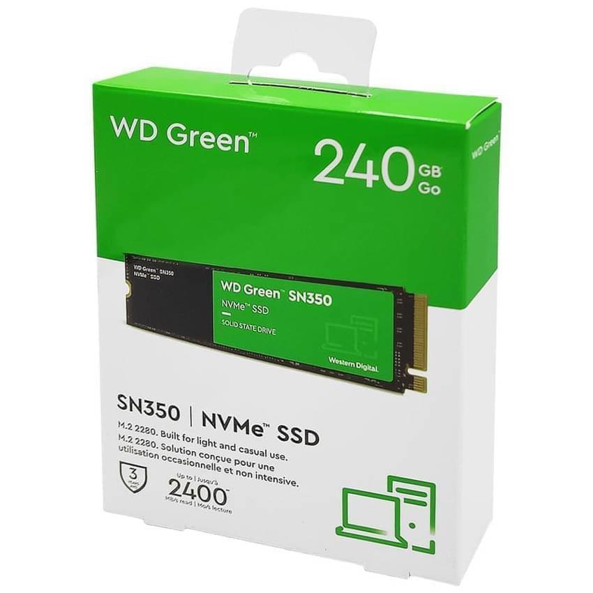 DISCO RIGIDO WD INTERNO SSD 240GB GREEN M.2 NVME PCIE 3.0