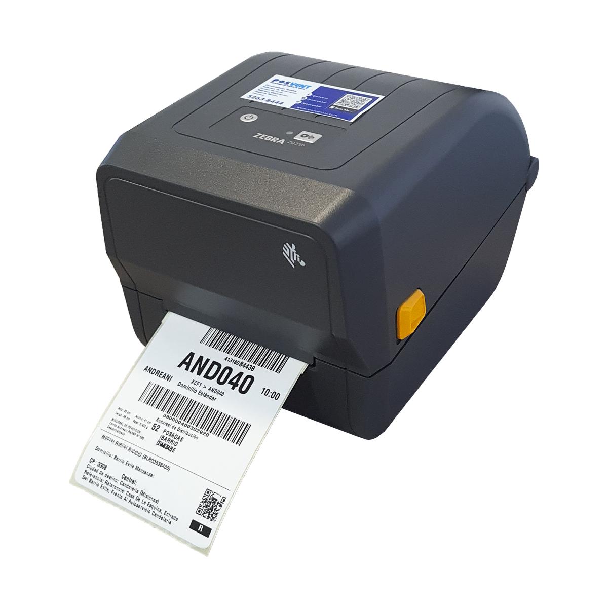 IMPRESORA ETIQUETAS ZEBRA ZD230T USB  ETHERNET REEMPLAZA GK420T