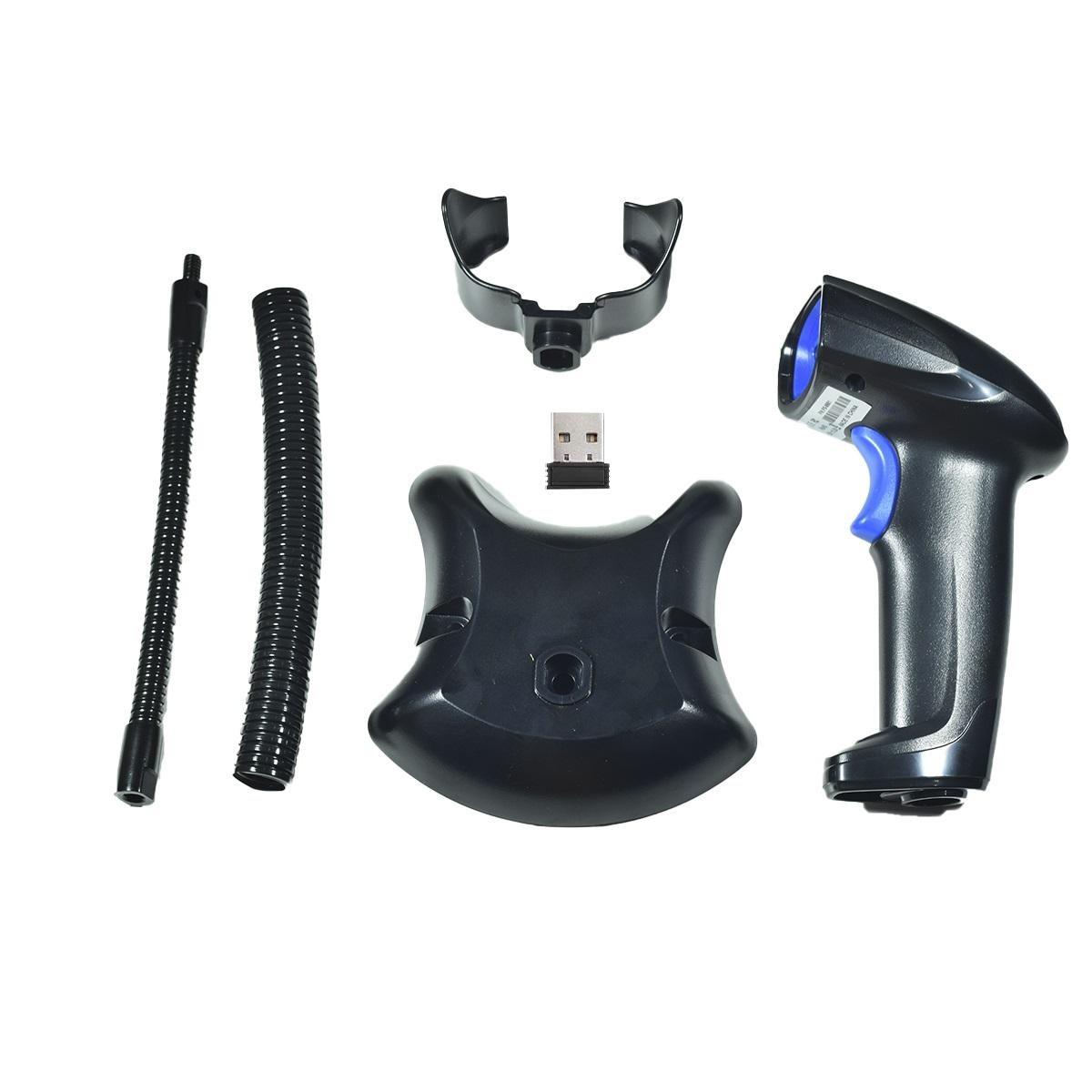 LECTOR CODIGO DE BARRAS ITPOS PS9961 LASER USB BLUETOOTH CON PIE 2D