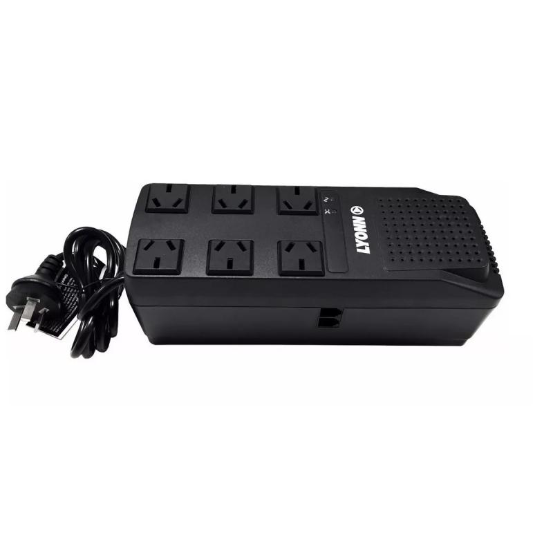 Estabilizador de Tensión Lyonn TCA-1200NV 1200VA 6 ENTRADAS