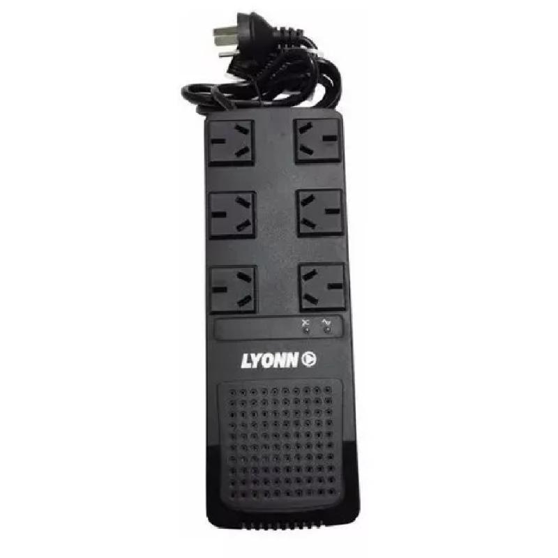 Estabilizador de Tensión Lyonn TCA-1200NV 1200VA 6 ENTRADAS