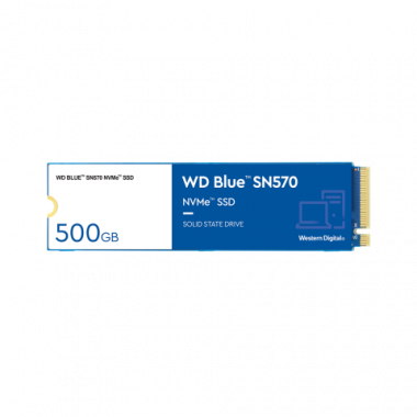 Disco SSD WD 500GB interno Blue SN570 NVMe gen3 3500MB/S