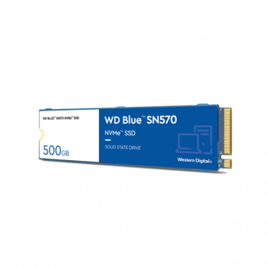 Disco SSD WD 500GB interno Blue SN570 NVMe gen3 3500MB/S