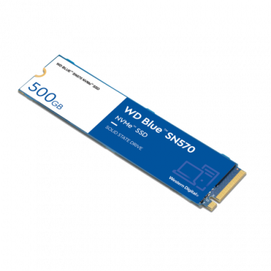 Disco SSD WD 500GB interno Blue SN570 NVMe gen3 3500MB/S