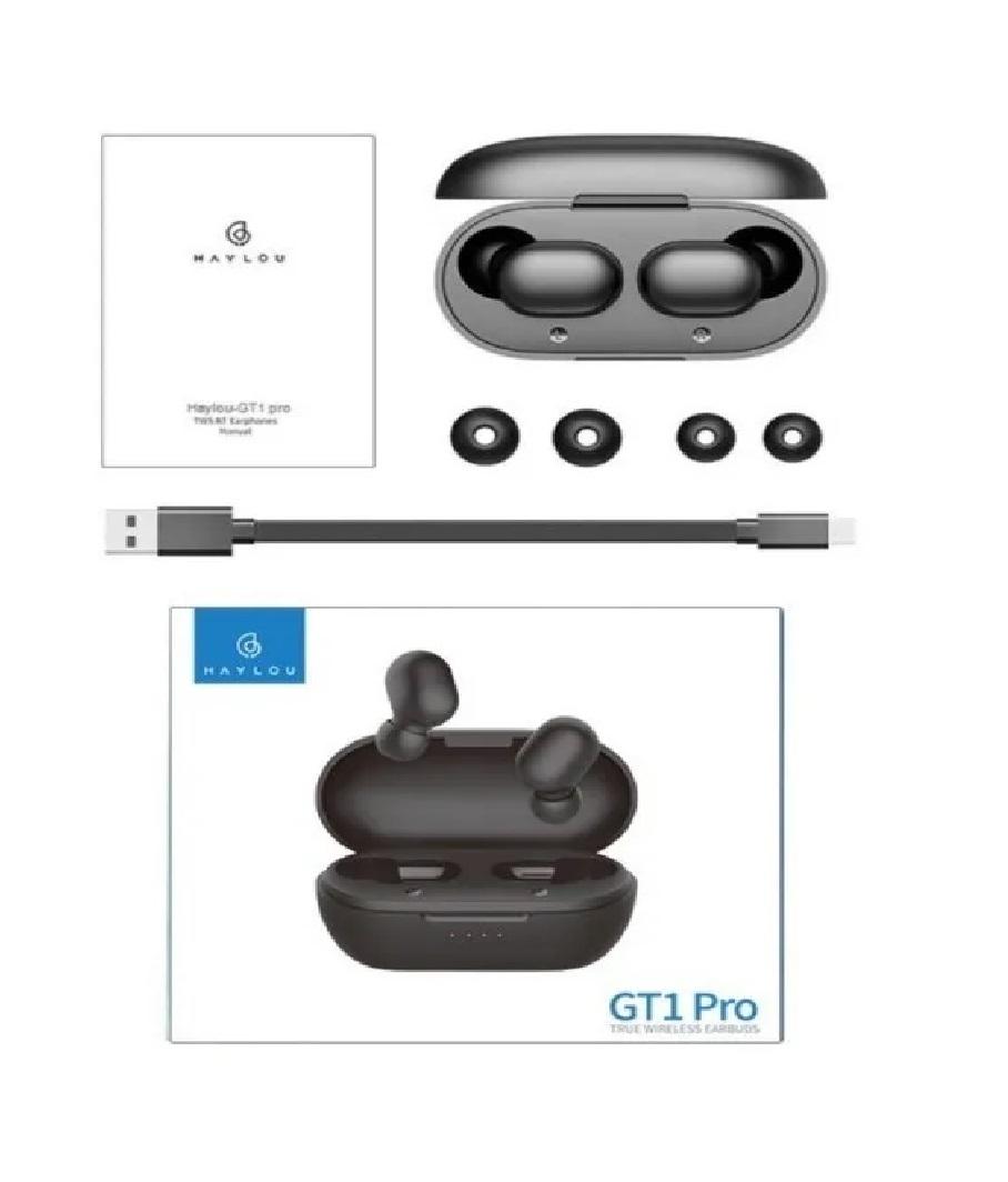 Auriculares Inalambricos Haylou Gt1 Pro Bluetooth Negro