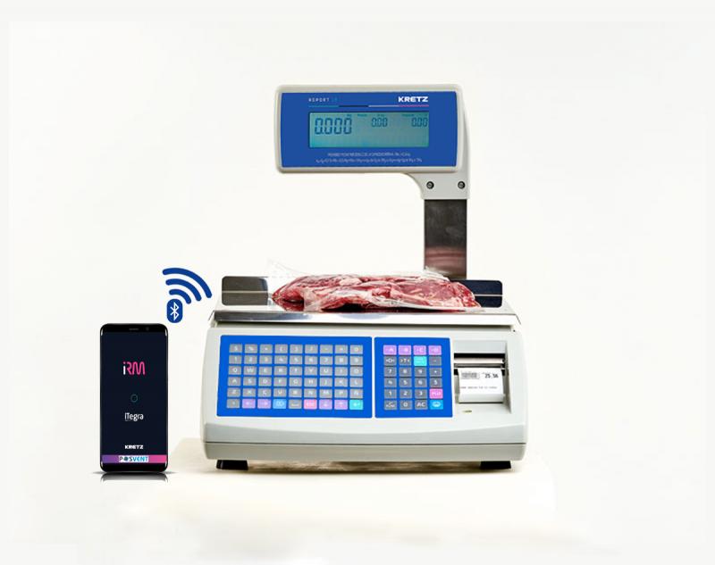 Balanza Kretz Report Lt 31kg Ticket Etiqueta Usb Bluetooth