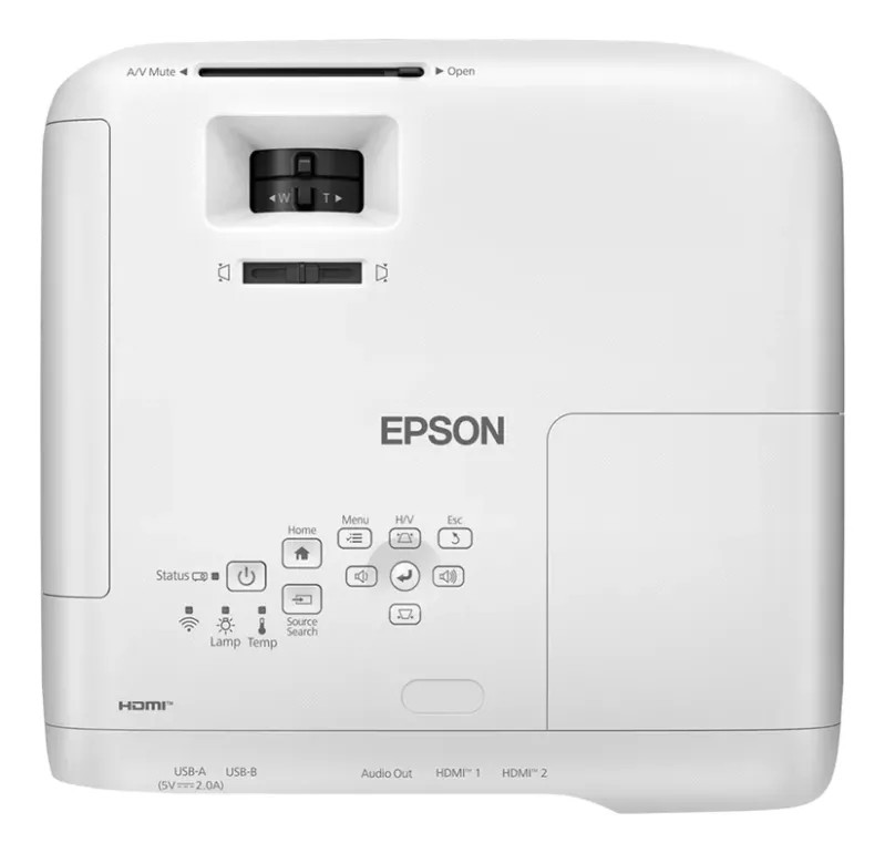 Proyector Epson Powerlite Fh54+ Wifi Hdmi 3lcd 4100 Lumenes