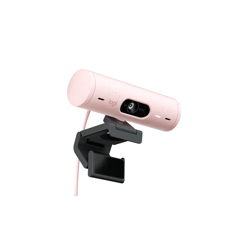 Camara Web WebCam Logitech Brio 500 Rosa